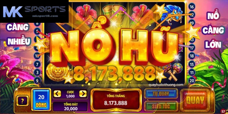 Phần thưởng Jackpot tích lũy cực lớn mà MK sport cung cấp